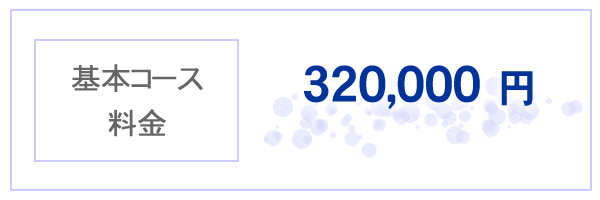 基本コース料金 320,000円